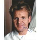 Gordon Ramsey signed 10x8 colour photo. Good Condition. All signed pieces come with a Certificate of