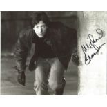 Michael Brandon signed 10x8 b/w photo. Good Condition. All signed pieces come with a Certificate