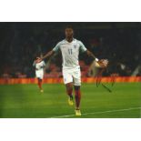 Demarai Gray Signed England 8x12 Photo. Good Condition. All signed pieces come with a Certificate of