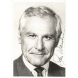 Sam Wanamaker signed 7x5 b/w photo. Good Condition. All signed pieces come with a Certificate of