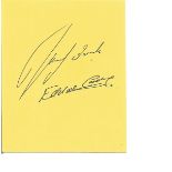 Football signed pages includes Peter Shilton, Dave Besant, Frank Lampard. Good Condition. All