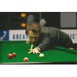 Judd Trump Signed Snooker 8x12 Photo. Good Condition. All signed pieces come with a Certificate of