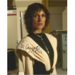 Jan Chappell Blakes 7 hand signed 10x8 photo. This beautiful hand-signed photo depicts Jan