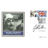 Olympic Gold Medallist FDC signed by David Wilkie swimming 200m swimming Montreal 1976 PM