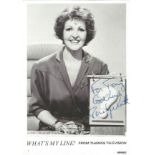 Penelope Keith signed 6x4 b/w photo. British actress. Dedicated. Good Condition. All signed pieces