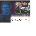Adrian Rawlins as James Potter signed Harry Potter Collection autographed Artbox trading card.