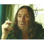 David Threlfall Actor Signed Frank Gallagher 'Shameless' 8x10 Photo. Good Condition. All signed