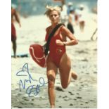 Nicole Eggert hand signed 10x8 photo. This beautiful hand-signed photo depicts Nicole Eggert as