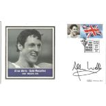 Olympic Gold Medallist FDC signed by Alan Wells 100m Moscow 1980 PM Wimbledon Park Road London