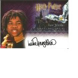 Luke Youngblood as Lee Jordan signed Harry Potter Collection autographed Artbox trading card. Each
