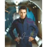 Dominic Keating Star Trek hand signed 10x8 photo. This beautiful hand-signed photo depicts Dominic