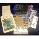 GB and France Channel tunnel collection includes souvenir books, documents, covers, FDCs and mint