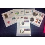 GB FDC collection 19no FDCs with special postmarks 1971 to 1985 catalogue value £150. Good condition