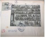 Israel collection includes 1960, Tel Aviv national stamp exhibition Tel Aviv miniature sheet mint
