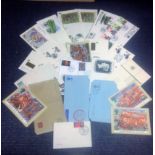 GB FDC and Postcard collection includes some special covers, postcards mint and franked, mint forces