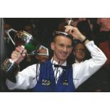 Snooker Peter Ebdon Signed Snooker 8x12 Photo. Good Condition. All signed pieces come with a