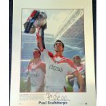 Rugby League Paul Sculthorpe 18x13 signed colour photo or St Helens inspirational former captain.