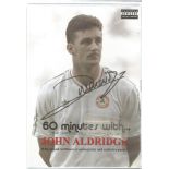 Football CD 60 minutes with John Aldridge limited edition only 2000 sets made comes complete with
