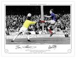 Autographed 16 x 12 Limited Edition print, COLIN STEIN & EVAN WILLIAMS, superbly designed and