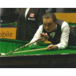 Snooker James Wattana Signed Snooker 8x10 Photo. Good Condition. All signed pieces come with a