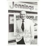 Boxing Henry Cooper 8x6 signed b/w photo dedicated. Sir Henry Cooper OBE KSG, 3 May 1934 - 1 May