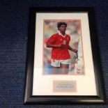 Football Frank Rijkaard 20x14 approx framed and mounted signed colour photo pictured playing for