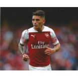 Football Lucas Torreira Signed Arsenal 8x10 Photo £8-10. Good Condition. All signed pieces come with