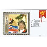 Olympic commemorative FDC Beijing 2008 dedicated to Kristina Cook Equestrian Individual eventing