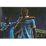 Football Vincent Kompany 8x12 signed colour photo. Vincent Jean Mpoy Kompany, Dutch born 10 April