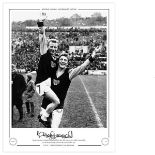 Autographed 16 x 12 Limited Edition print, TOMMY GEMMELL, superbly designed and limited to 75 this