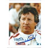 Motor Racing Mario Andretti 6x4 signed colour photo. Mario Gabriele Andretti, born February 28, 1940