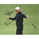 Golf MATTHEW FITZPATRICK signed Golf 8x10 Photo. Good Condition. All signed pieces come with a