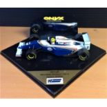 Motor Racing Model Ayrton Senna Williams Renault FW16 Formula One Onyx scale model. Good