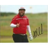 Golf ANDREW 'BEEF' JOHNSON signed Golf 8x10 Photo. Good Condition. All signed pieces come with a