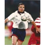 Football Paul Gascoigne Signed England 8x10 Photo. Good Condition. All signed pieces come with a