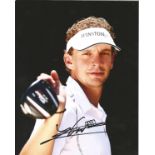 Golf Joost Luiten 10x8 signed colour photo. Willibrordus Adrianus Maria Joost Luiten, born 7 January