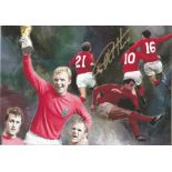 Football Geoff Hurst Signed England 1966 World Cup 8x12 Photo £6-8. Good Condition. All signed