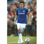 Football Gareth Barry 12x8 signed colour photo pictured during his time at Everton FC. Good