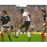 Football John Barnes Signed England 8x10 Photo. Good Condition. All signed pieces come with a