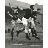 Football Dave Mackay Signed Hearts 8x10 Photo. Good Condition. All signed pieces come with a