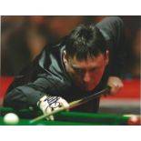 Snooker Jimmy White Signed Snooker 8x10 Photo. Good Condition. All signed pieces come with a