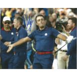Golf Francesco Molinari Signed Masters Golf 8x10 Photo. Good Condition. All signed pieces come