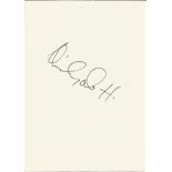 Boxing Micky Duff 6x4 signed white card. Mickey Duff, 7 June 1929 - 22 March 2014, was a Polish-born