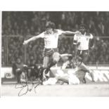 Football Paul Mariner Signed 1982 England 8x10 Press Photo. Good Condition. All signed pieces come