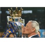 Football Claudio Ranieri Signed Leicester City 8x12 Photo £4-6. Good Condition. All signed pieces