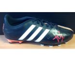 Football Paul Pogba signed adidas football boot. Paul Labile Pogba is a French professional