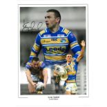 Rugby League Kevin Sinfield 16x12 signed colour montage photo of the Leeds Rhino legend. Kevin