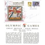Olympic commemorative FDC The Olympic Games Barcelona 1992 medal winners collection signed by