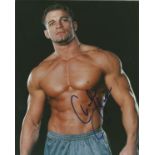 Wrestling Charlie Haas Signed WWF Wrestling 8x10 Photo. Good Condition. All signed pieces come