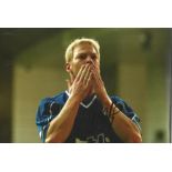 Football Jorg Albertz 8x12 signed colour photo pictured during his time at Rangers in Scotland. Good